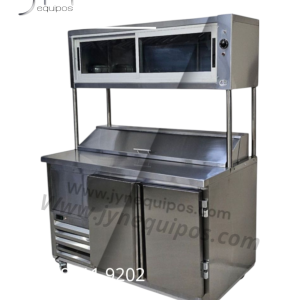 Mesa de preparación con mantenedor de calor MP-140MC
